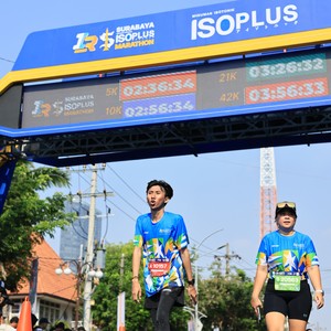 Race photo from SURABAYA ISOPLUS MARATHON 2026