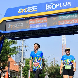 Race photo from SURABAYA ISOPLUS MARATHON 2026