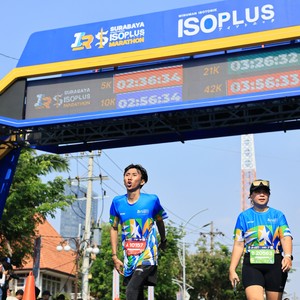 Race photo from SURABAYA ISOPLUS MARATHON 2026