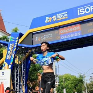 Race photo from SURABAYA ISOPLUS MARATHON 2026