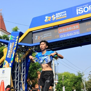 Race photo from SURABAYA ISOPLUS MARATHON 2026