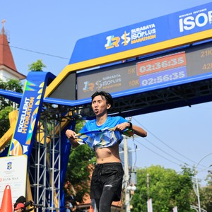 Race photo from SURABAYA ISOPLUS MARATHON 2026