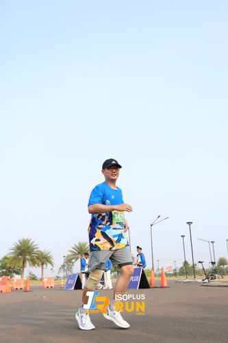 Race photo from ISOPlus Run 2024 Jakarta