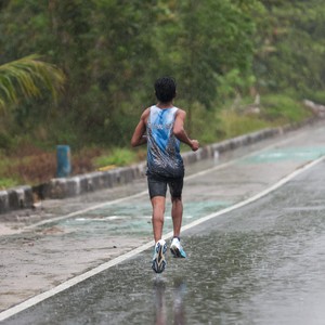 Race photo from Belitung Multisport Festival