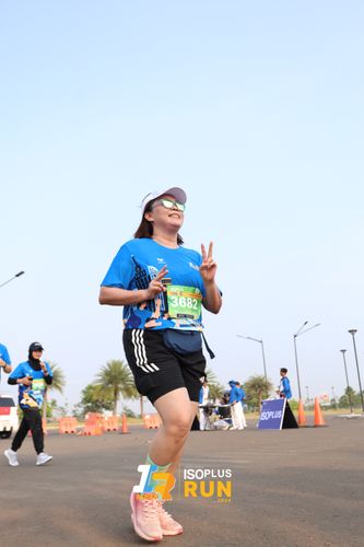 Race photo from ISOPlus Run 2024 Jakarta