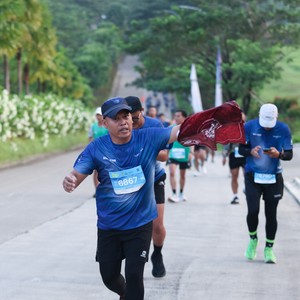 Race photo from BOGORUN 2026