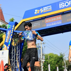 Race photo from SURABAYA ISOPLUS MARATHON 2026