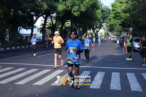 Race photo from SURABAYA ISOPLUS MARATHON 2025
