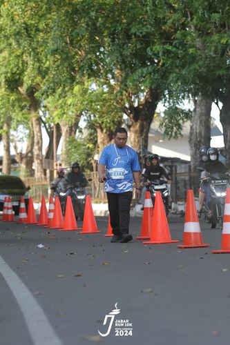 Race photo from Jabar Run 10K 2024