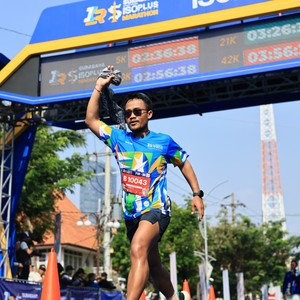 Race photo from SURABAYA ISOPLUS MARATHON 2026