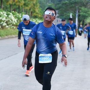 Race photo from BOGORUN 2026