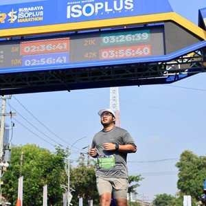 Race photo from SURABAYA ISOPLUS MARATHON 2026