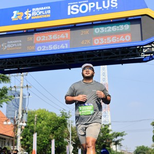 Race photo from SURABAYA ISOPLUS MARATHON 2026