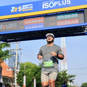 Race photo from SURABAYA ISOPLUS MARATHON 2026