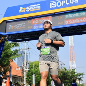 Race photo from SURABAYA ISOPLUS MARATHON 2026