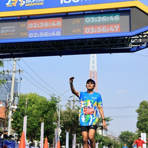 Race photo from SURABAYA ISOPLUS MARATHON 2026