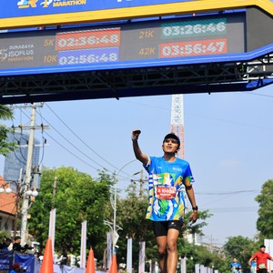Race photo from SURABAYA ISOPLUS MARATHON 2026