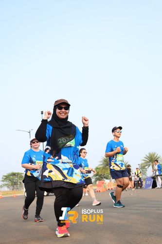 Race photo from ISOPlus Run 2024 Jakarta