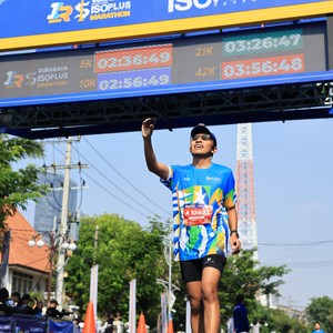 Race photo from SURABAYA ISOPLUS MARATHON 2026