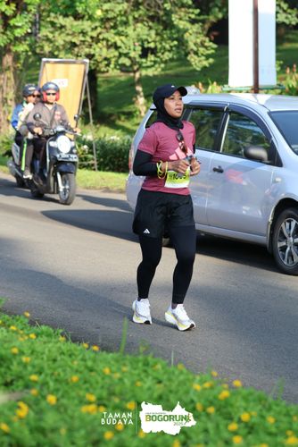 Race photo from Taman Budaya x BOGORUN 2025