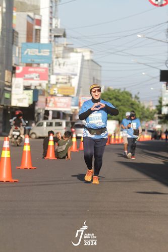 Race photo from Jabar Run 10K 2024