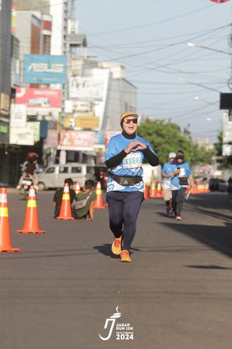 Race photo from Jabar Run 10K 2024