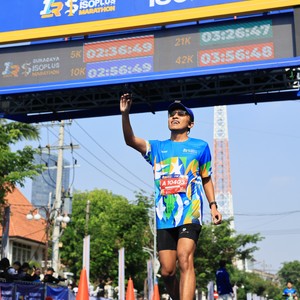 Race photo from SURABAYA ISOPLUS MARATHON 2026