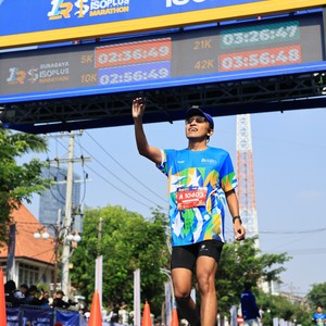 Race photo from SURABAYA ISOPLUS MARATHON 2026