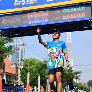 Race photo from SURABAYA ISOPLUS MARATHON 2026