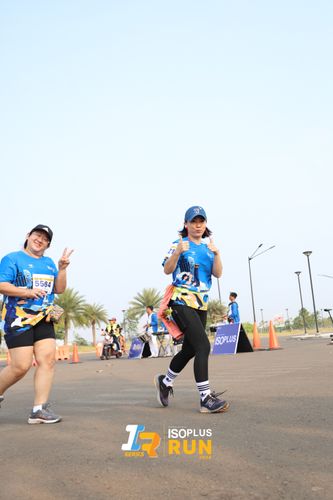 Race photo from ISOPlus Run 2024 Jakarta