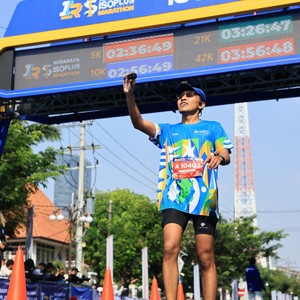 Race photo from SURABAYA ISOPLUS MARATHON 2026