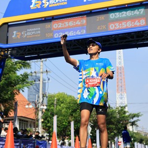Race photo from SURABAYA ISOPLUS MARATHON 2026