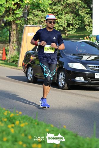 Race photo from Taman Budaya x BOGORUN 2025
