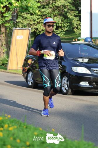 Race photo from Taman Budaya x BOGORUN 2025