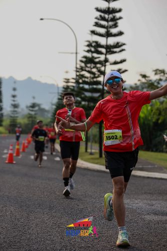 Race photo from CISANGKAN KBP CITY RUN 2025