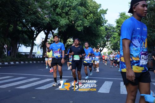 Race photo from SURABAYA ISOPLUS MARATHON 2025
