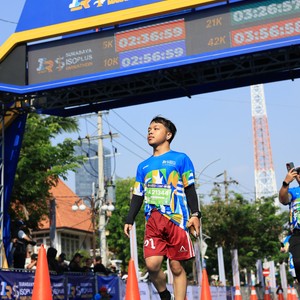 Race photo from SURABAYA ISOPLUS MARATHON 2026