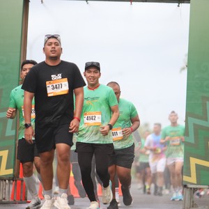 Race photo from ARUTMIN BORNEO RUN 2025