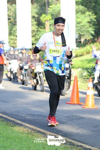 Race photo from Taman Budaya x BOGORUN 2025