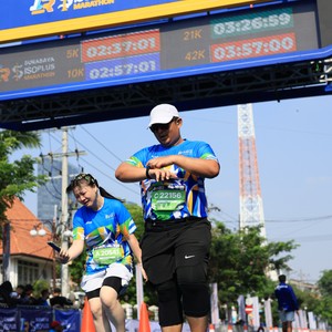 Race photo from SURABAYA ISOPLUS MARATHON 2026