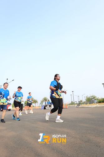 Race photo from ISOPlus Run 2024 Jakarta