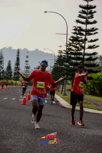 Race photo from CISANGKAN KBP CITY RUN 2025