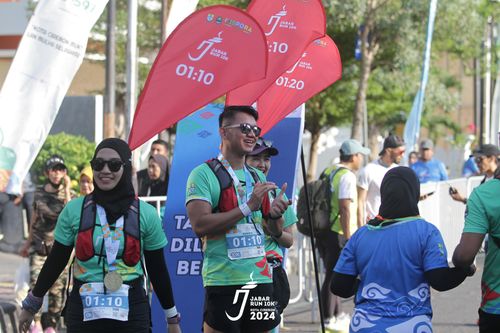 Race photo from Jabar Run 10K 2024