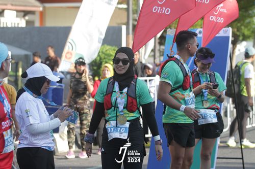 Race photo from Jabar Run 10K 2024