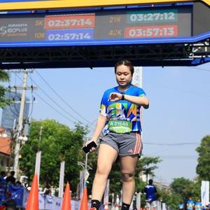 Race photo from SURABAYA ISOPLUS MARATHON 2026
