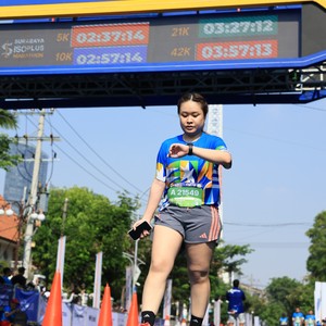 Race photo from SURABAYA ISOPLUS MARATHON 2026