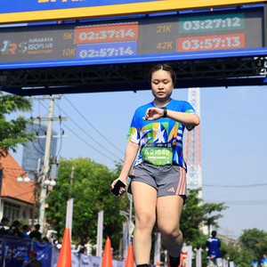 Race photo from SURABAYA ISOPLUS MARATHON 2026