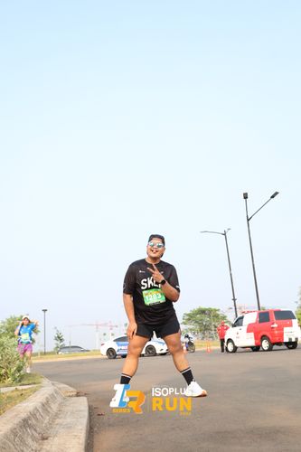 Race photo from ISOPlus Run 2024 Jakarta