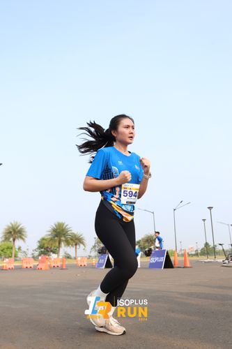 Race photo from ISOPlus Run 2024 Jakarta