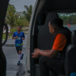 Race photo from Belitung Multisport Festival